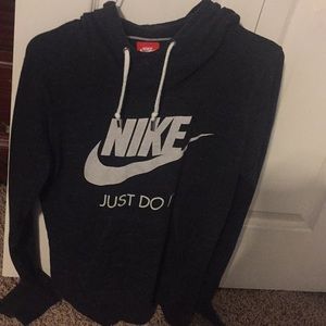 Vintage Nike jersey hoodie